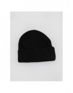 Bonnet uni logo bon noir homme - Serge Blanco