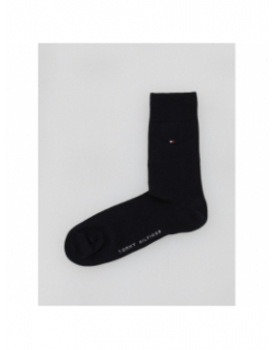 2 paires de chaussettes check marron homme - Tommy Hilfiger