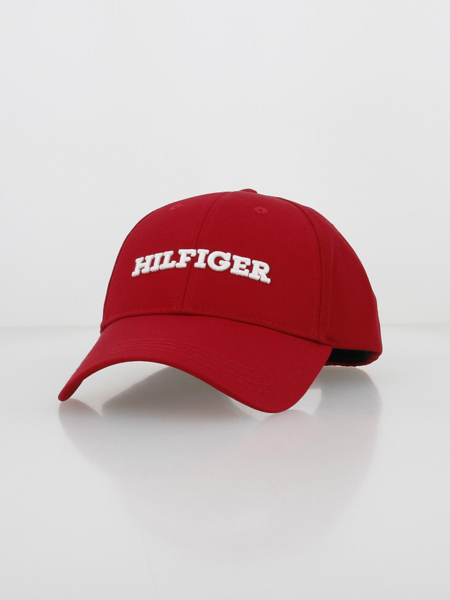 Casquette monotype canvas rouge - Tommy Hilfiger