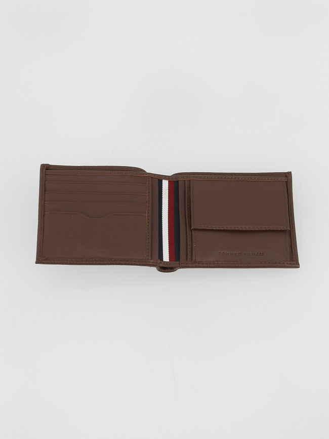 Portefeuille central marron - Tommy Hilfiger