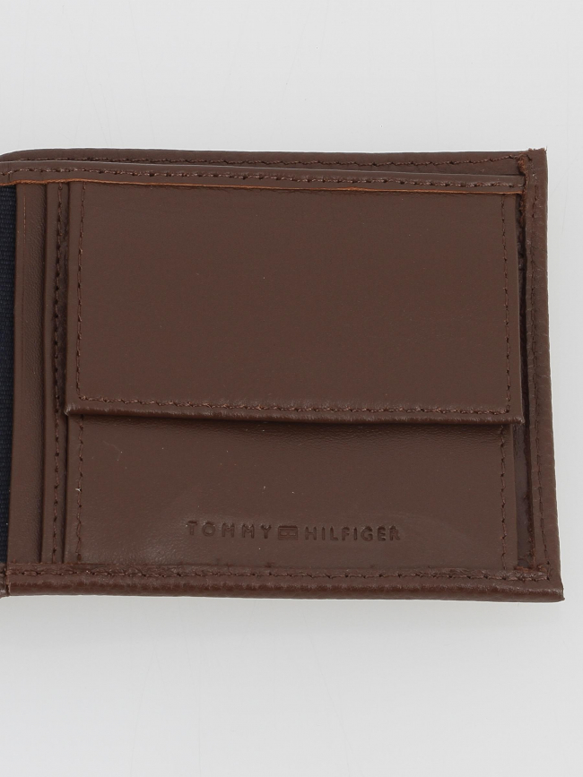 Portefeuille central marron - Tommy Hilfiger