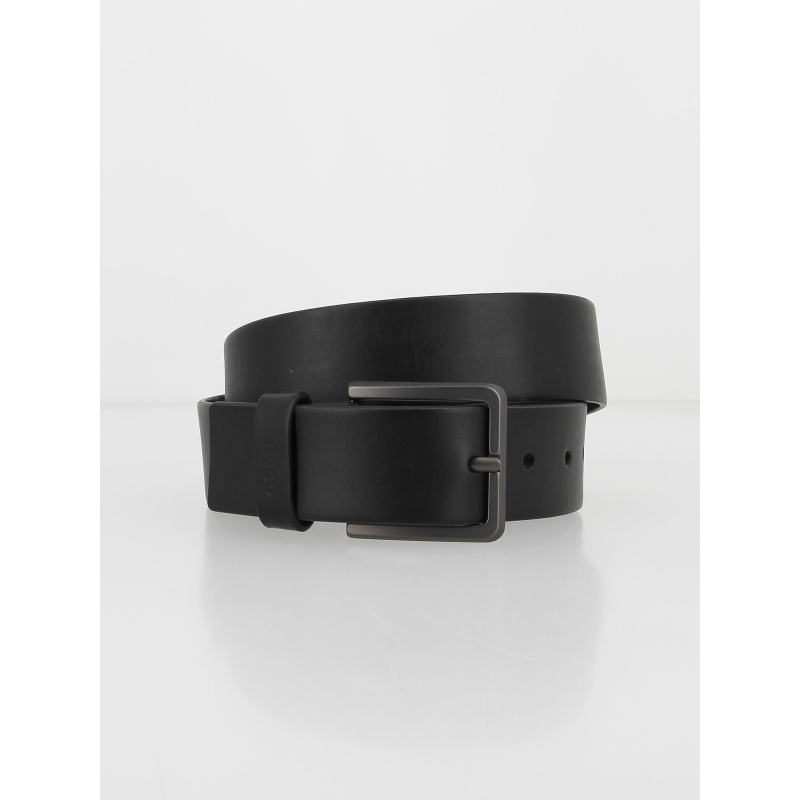 Ceinture en cuir gionios noir homme - Hugo