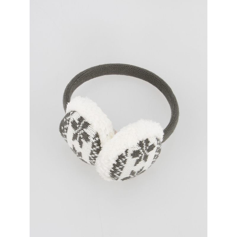 Cache oreilles flocon gris enfant - Cairn