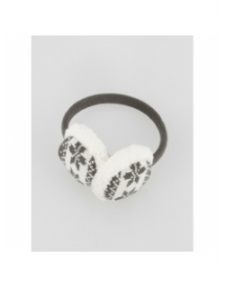 Cache oreilles flocon gris enfant - Cairn