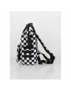 Sac à dos mini adventurer taipei damier noir blanc - Cabaïa