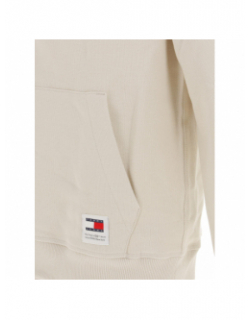 Sweat à capuche bold classic beige homme - Tommy Jeans