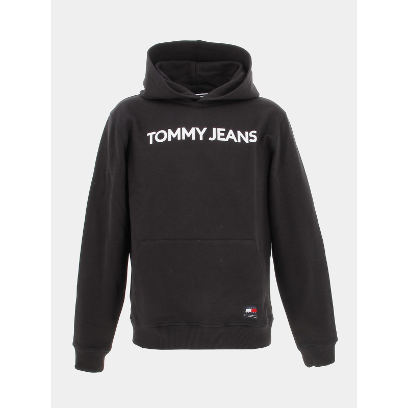 Sweat à capuche bold classic noir homme - Tommy Jeans