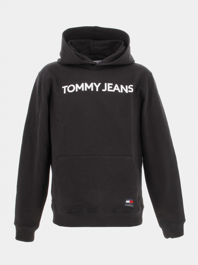 Sweat à capuche bold classic noir homme - Tommy Jeans