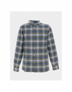 Chemise brushed tartan vert homme - Tommy Hilfiger