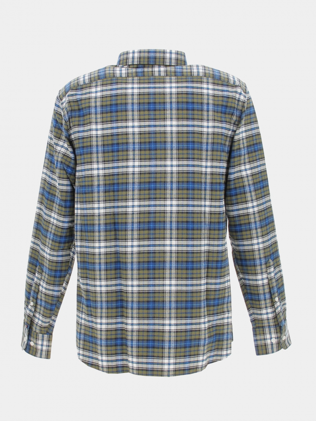 Chemise brushed tartan vert homme - Tommy Hilfiger