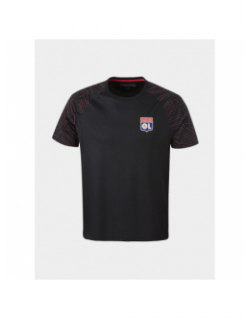 Maillot de football OL impulse noir homme - Olympique Lyonnais