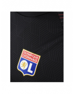 Maillot de football OL impulse noir homme - Olympique Lyonnais