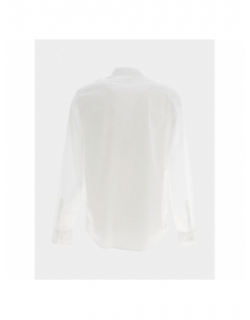 Chemise poplin stretch slim blanc homme - Calvin Klein