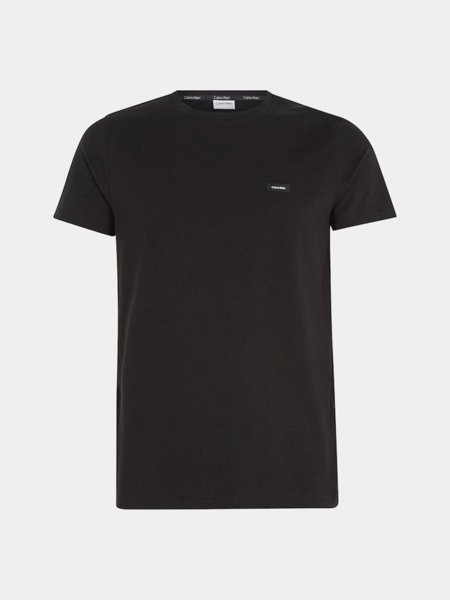 T-shirt stretch slim fit noir homme - Calvin Klein