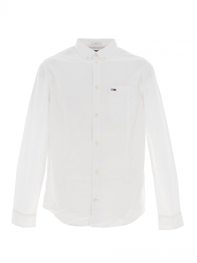 Chemise regular oxford blanc homme - Tommy Jeans