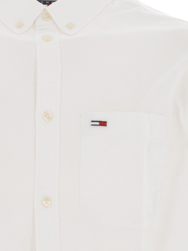 Chemise regular oxford blanc homme - Tommy Jeans