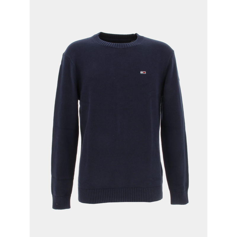 Pull slim essentiel bleu marine homme - Tommy Jeans