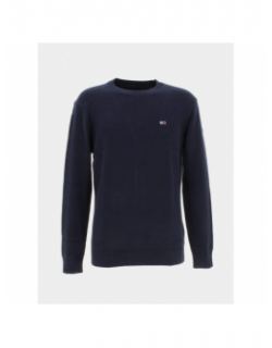 Pull slim essentiel bleu marine homme - Tommy Jeans