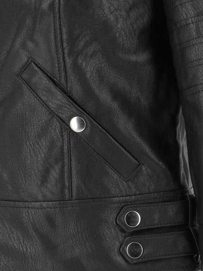 Veste simili-cuir courte love noir femme - Vero Moda