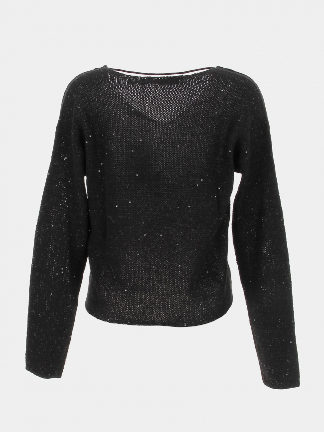 Pull col v leilani noir femme - Vero Moda