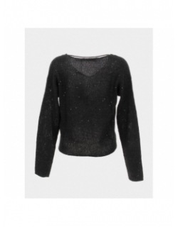 Pull col v leilani noir femme - Vero Moda