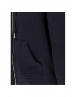 Sweat zippé capuche regular bleu marine femme - Tommy Hilfiger