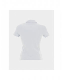 Polo slim essential logo bleu clair femme - Tommy Jeans