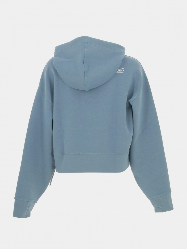 Sweat à capuche core active bleu femme - Lacoste