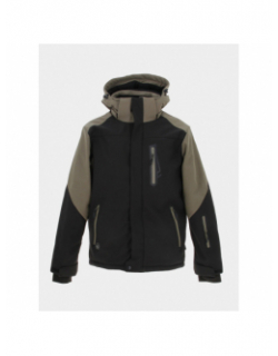 Veste de ski colorado kaki noir homme - Eldera Sportswear