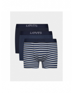 Coffret 3 boxers denim stripe bleu homme - Levi's