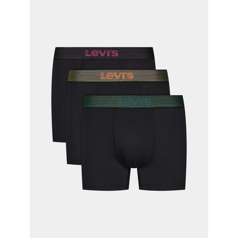 Coffret 3 boxers dystopien noir homme - Levi's