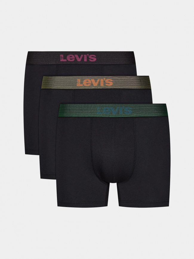 Coffret 3 boxers dystopien noir homme - Levi's