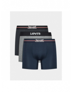 Coffret 3 boxers horse logo noir homme - Levi's