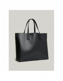 Sac à main iconic satchel bleu femme - Tommy Hilfiger