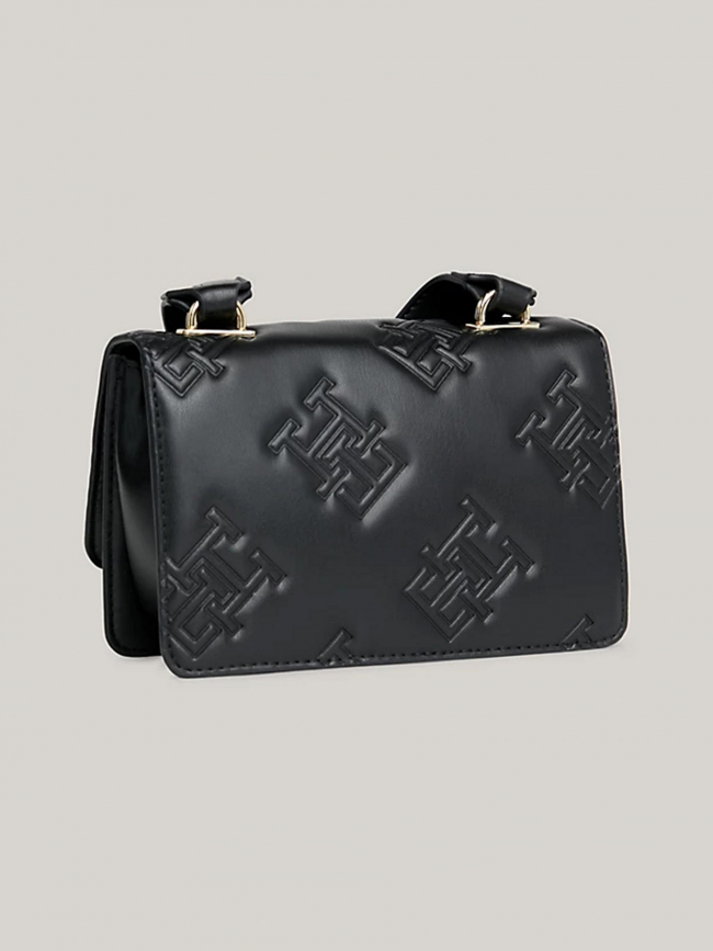 Sac bandoulière mini refined noir femme - Tommy Hilfiger