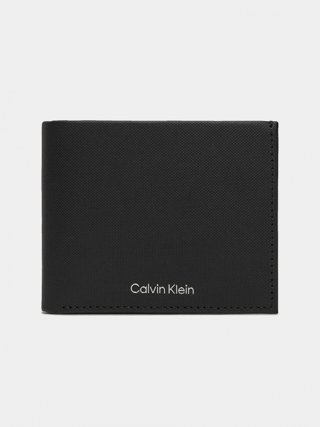 Portefeuille must bifold noir homme - Calvin Klein