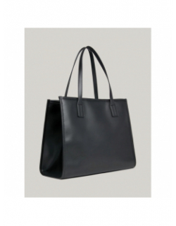 Sac cabas city monogramme noir femme - Tommy Hilfiger