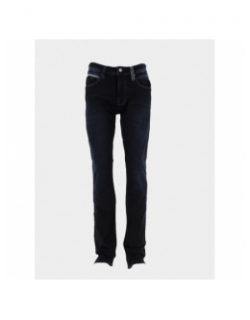 Jean droit comfort used bleu homme - Teddy Smith