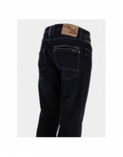 Jean droit comfort used bleu homme - Teddy Smith