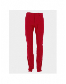 Pantalon chino bleecker rouge homme - Tommy Hilfiger