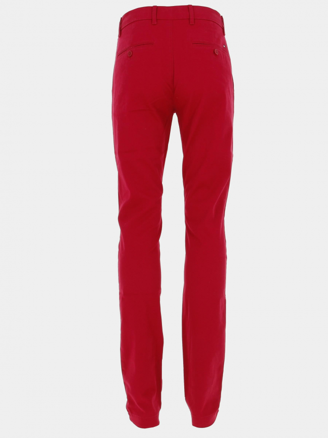 Pantalon chino bleecker rouge homme - Tommy Hilfiger