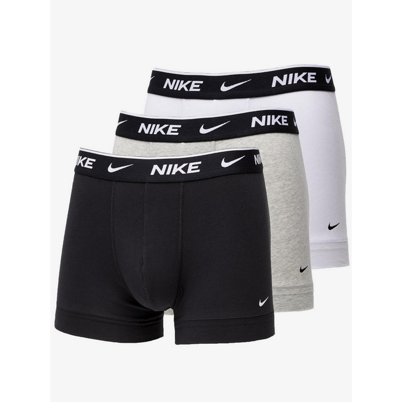 Pack 3 boxers everyday dri-fit noir gris blanc homme - Nike