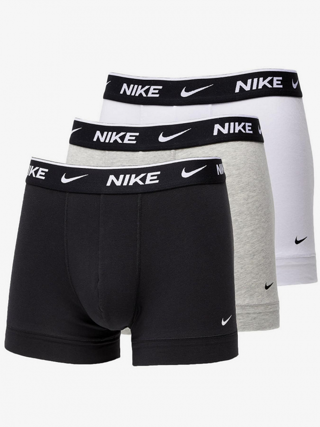 Pack 3 boxers everyday dri-fit noir gris blanc homme - Nike