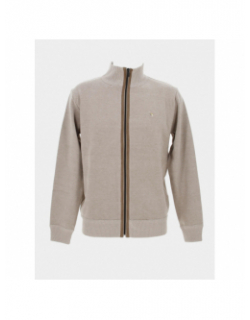 Gilet signature filorka taupe homme - Benson & Cherry