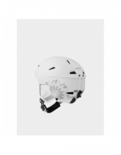 Casque de ski profil mat rosace blanc - Cairn