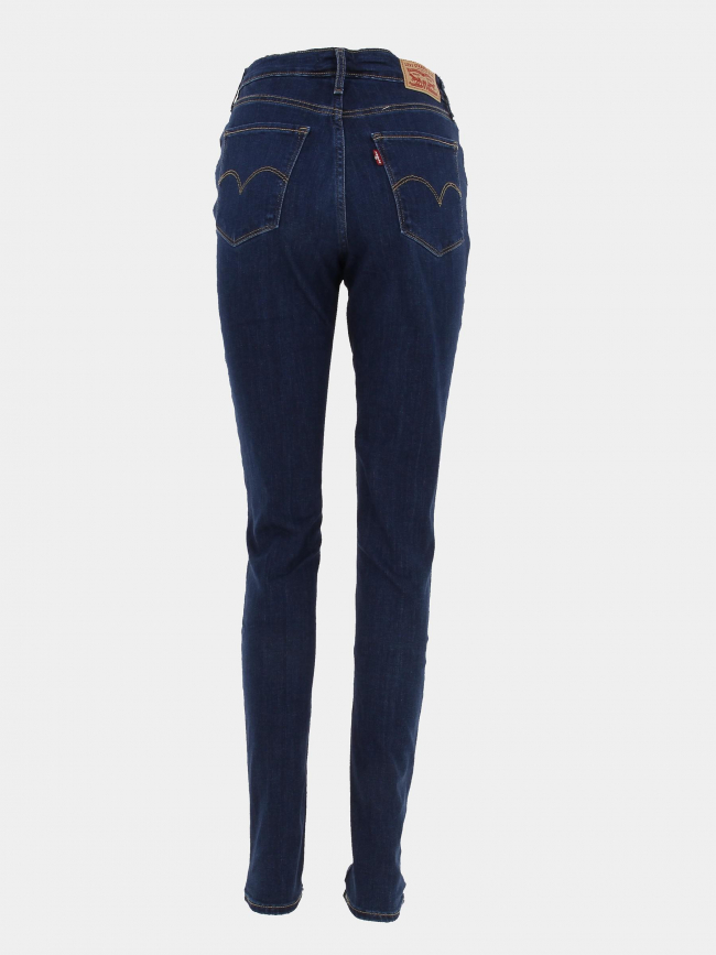 Jean skinny 721 taille haute bleu marine femme - Levi's