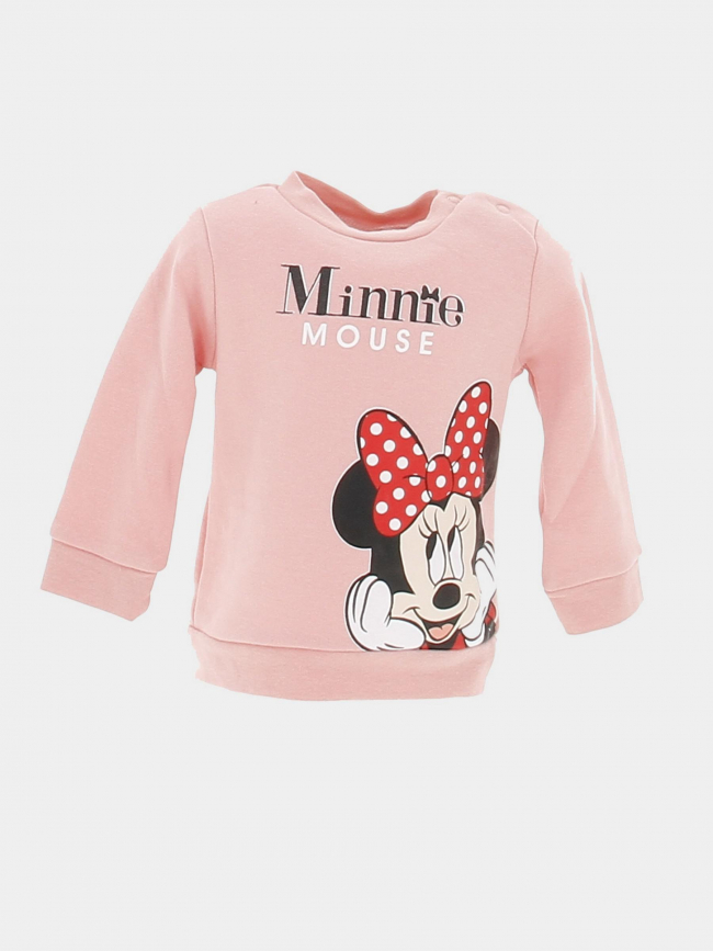 Ensemble sweat jogging minnie mouse rose fille - Disney