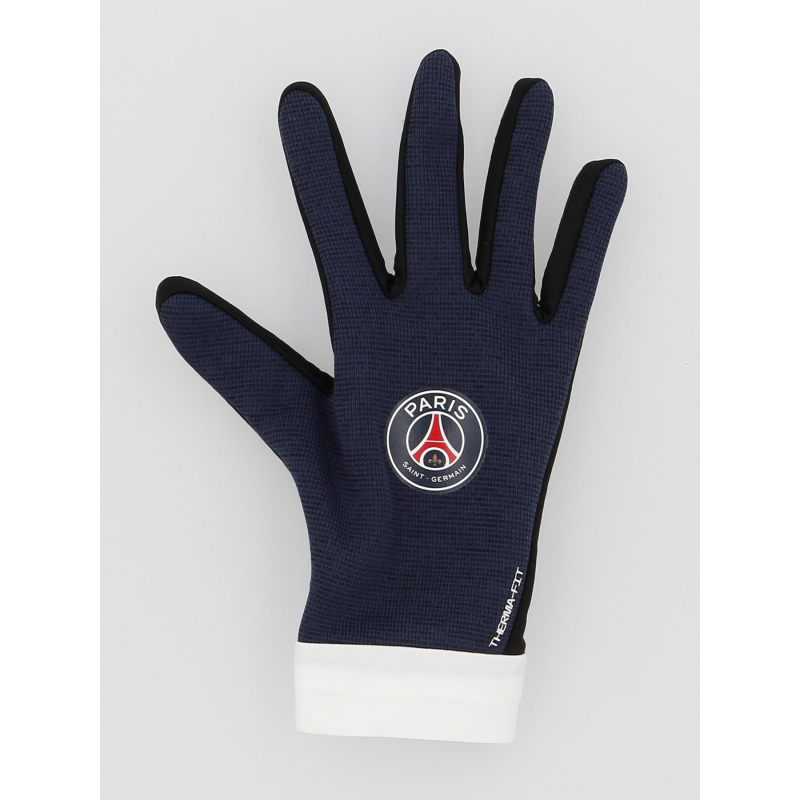 Gants de football psg academy thermafit bleu - Nike