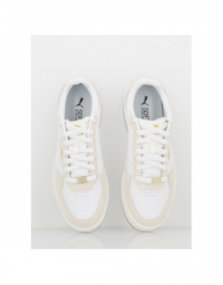 Baskets court classic lux blanc homme - Puma