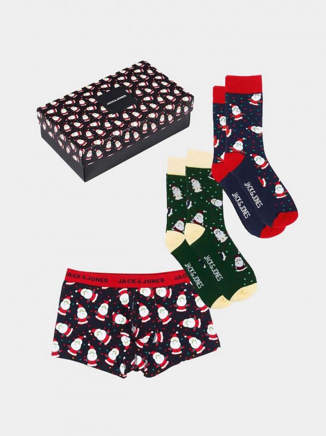 Coffret de noël chaussettes boxer jarich - Jack & Jones